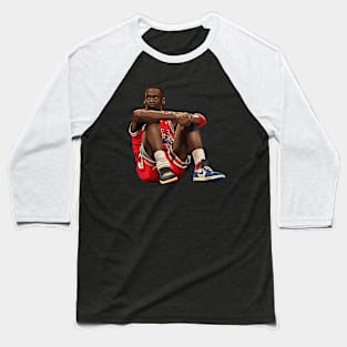 BASKETBALLART - MJ GOATS MEME Baseball T-Shirt